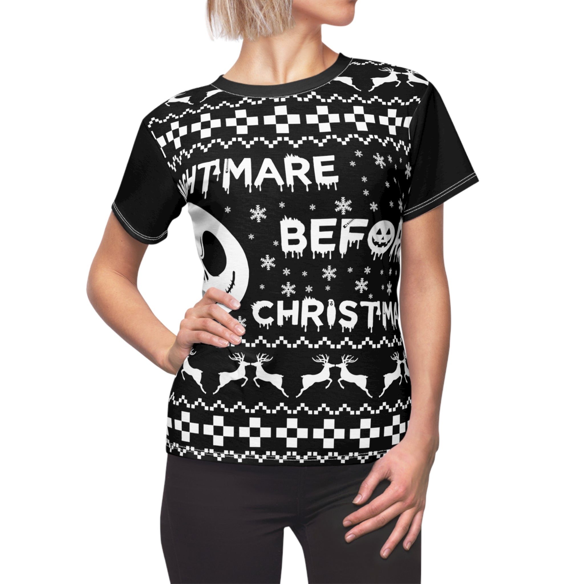 Skellington Before Xmas  (womens) T-Shirt