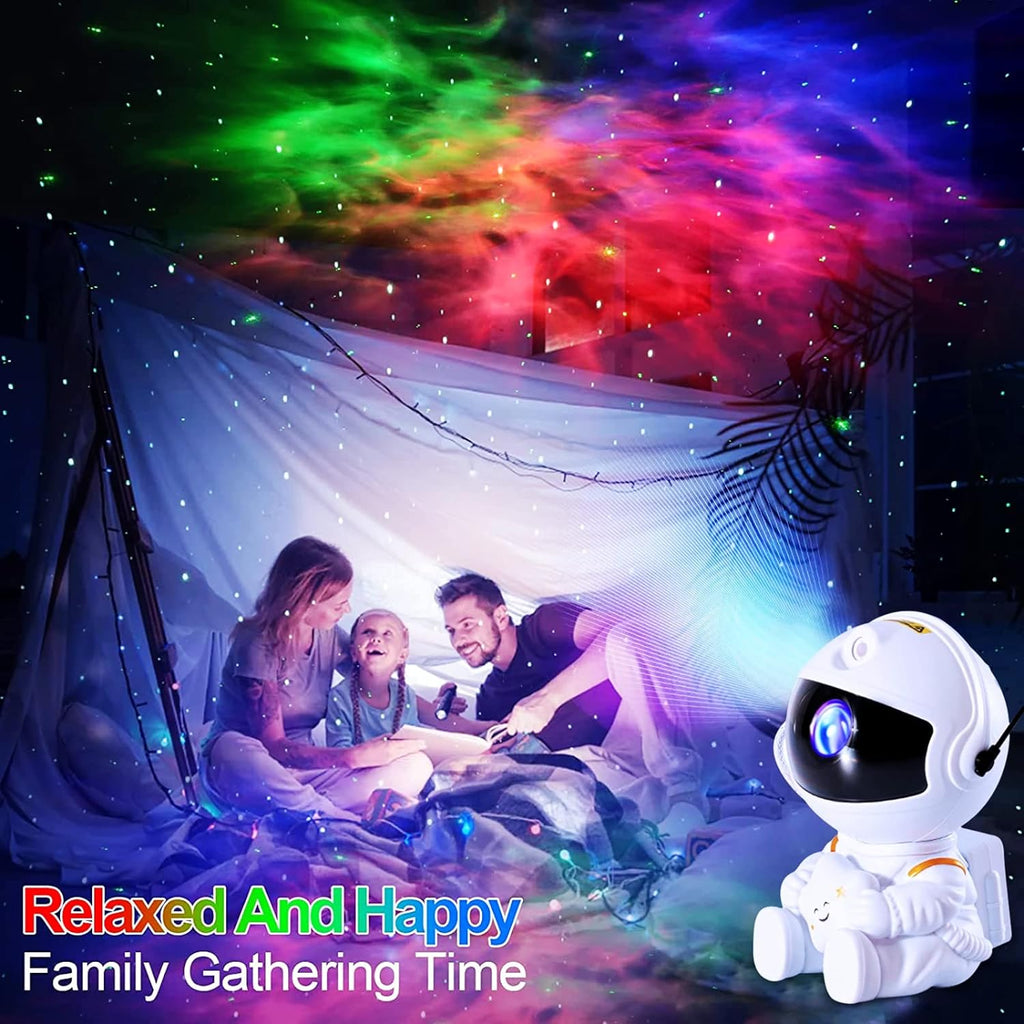 Star Projector Galaxy Night Light, Starry Nebula Ceiling LED Lamp Room Decor with Remote, Astronaut Gifts for Kids Adults for Bedroom, Christmas, Halloween, Birthdays, Valentine'S Day
