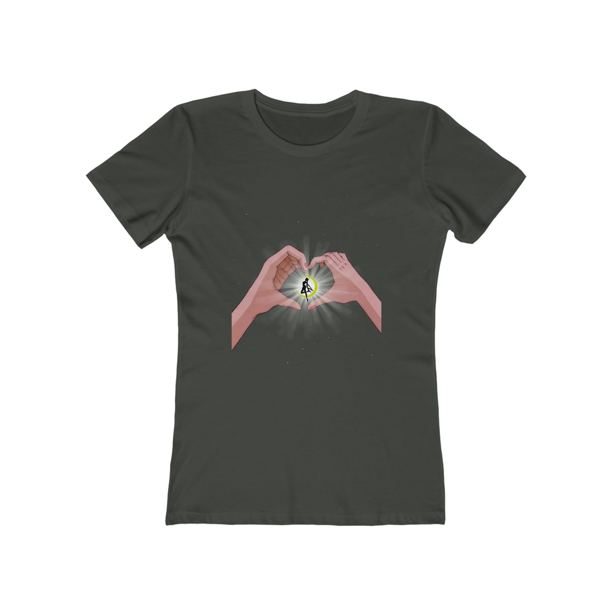 Sailor Girl on the Moon (women) T-Shirt