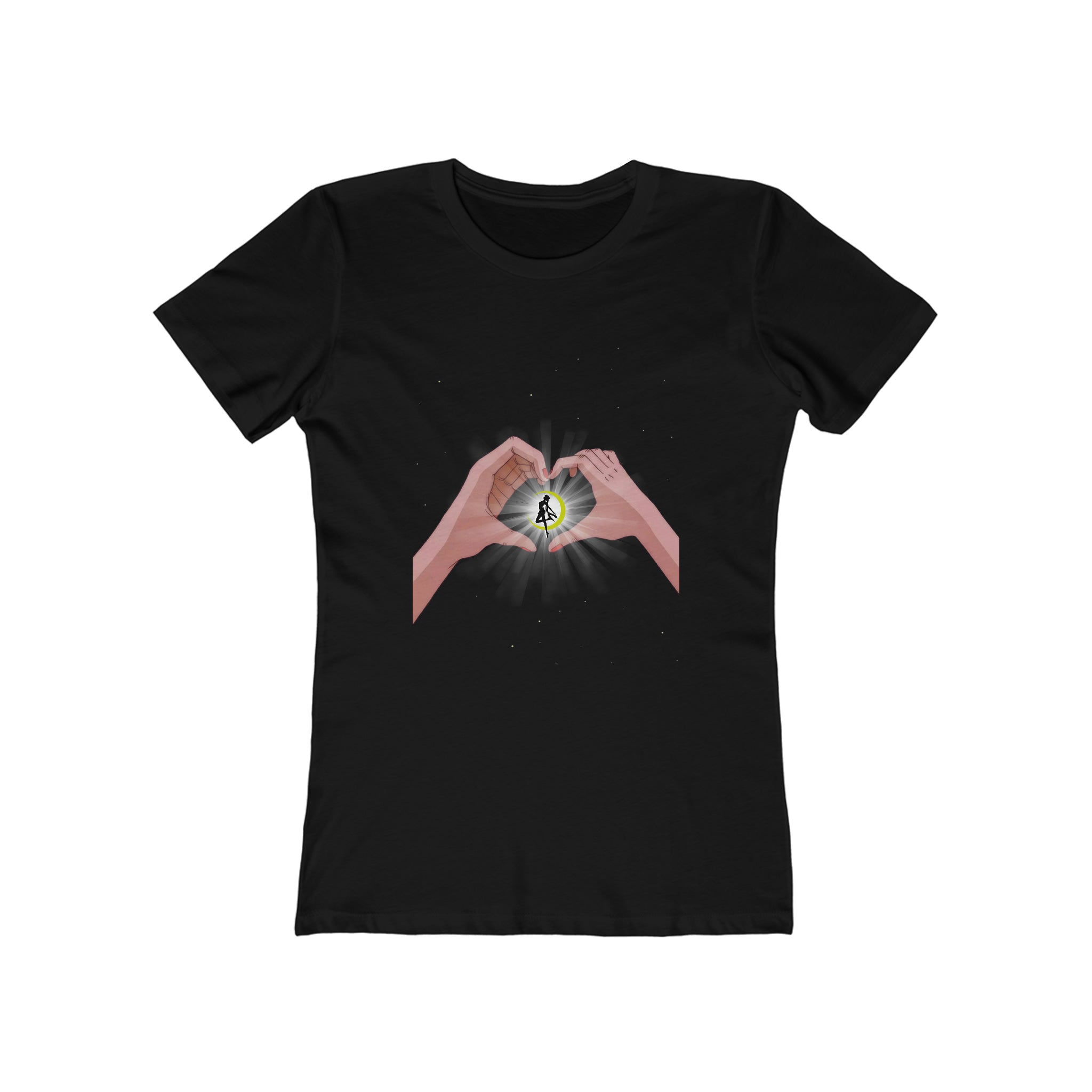 Sailor Girl on the Moon (women) T-Shirt