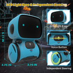 Load image into Gallery viewer, Robots for Kids, Interactive Smart Robotic with Touch Sensor, Voice Control, Speech Recognition, Singing, Dancing, Repeating and Recording, Robot Toy for 3 4 5 6 7 8 Year Old Boys Girls
